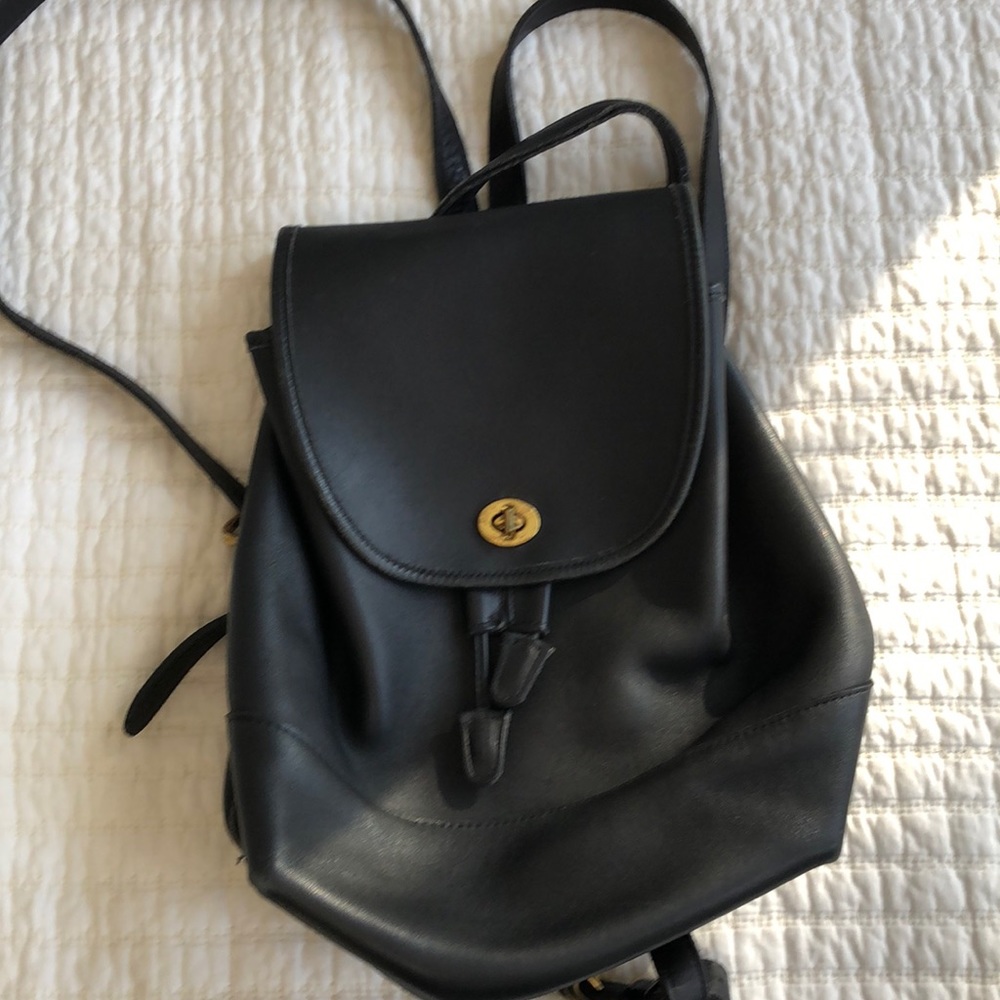Vintage Coach backpack purse